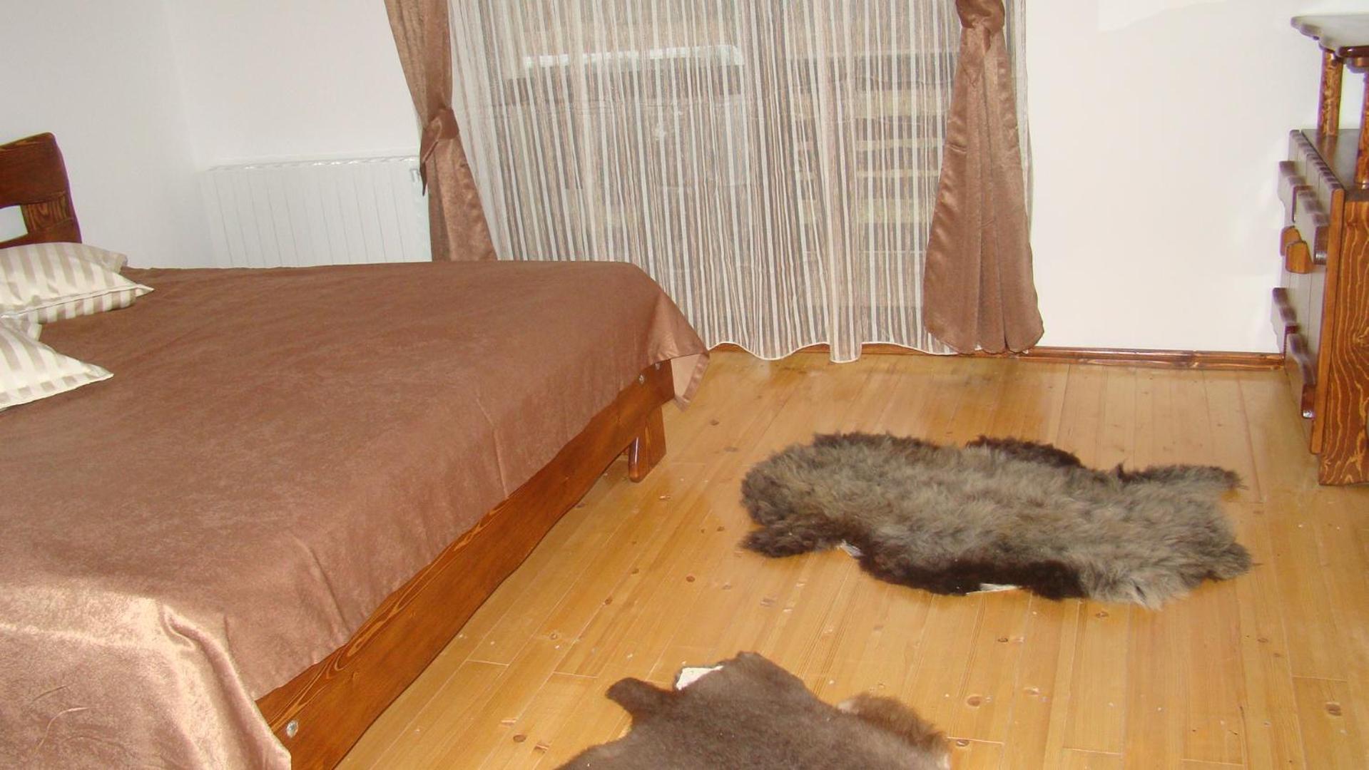 Cabana Barlogul Lupilor Villa Berevoesti Ngoại thất bức ảnh